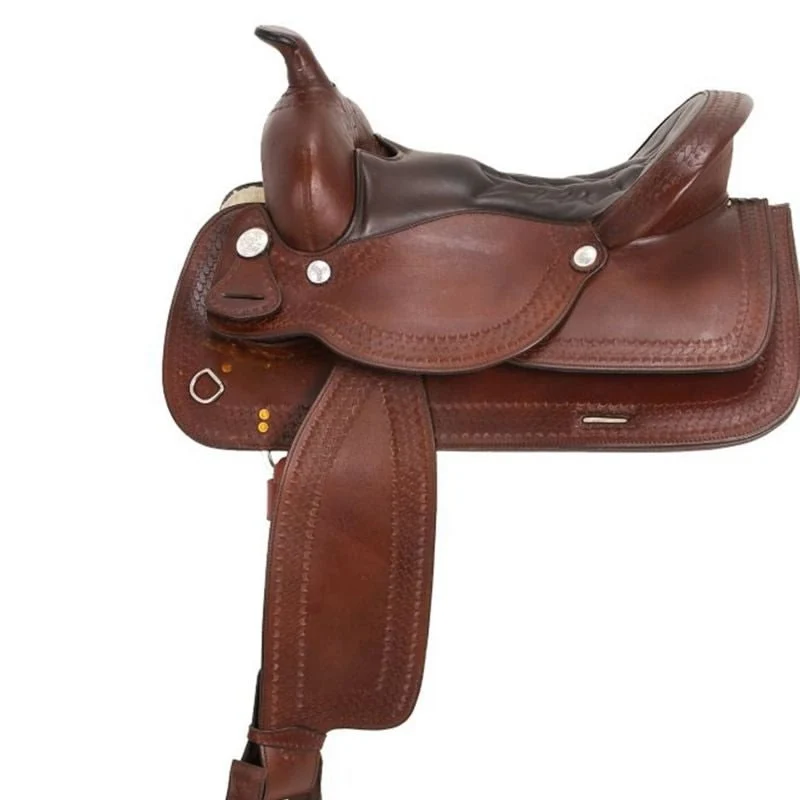 Royal King Auto Adjust Flex Trail Saddle Dk Oil / 15.5In