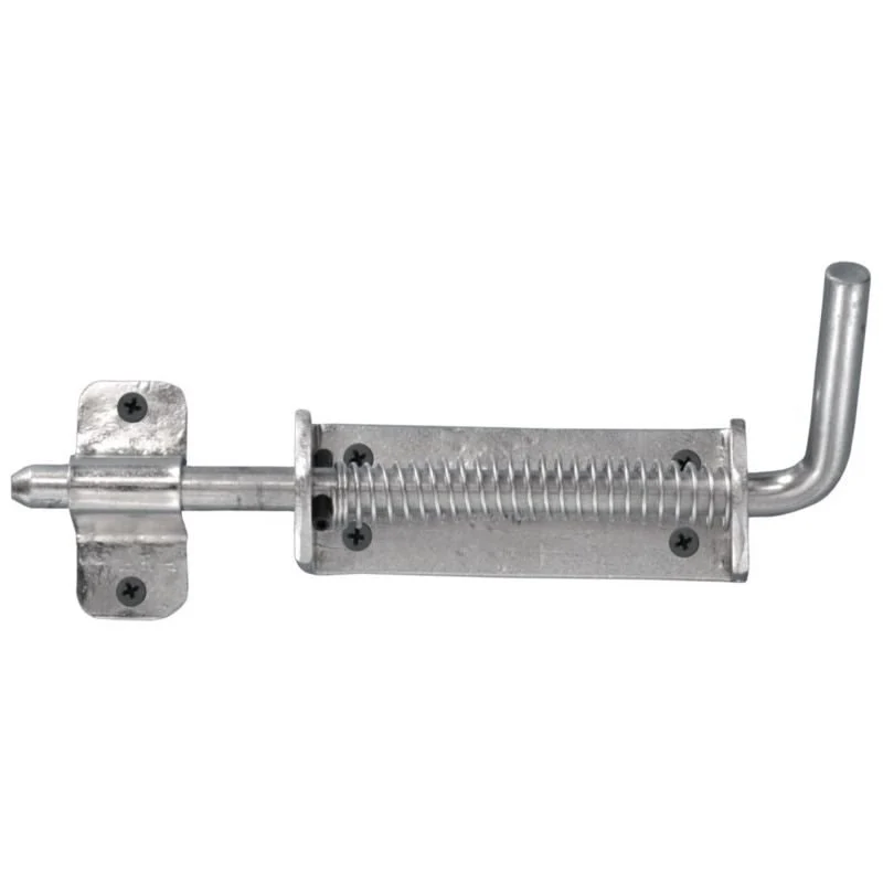 Tough1 Spring Loaded Gate Latch Silver