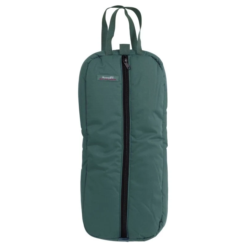 Tough1 Deluxe Nylon Halter/Bridle Bag Hunter Green / 28" x 12"