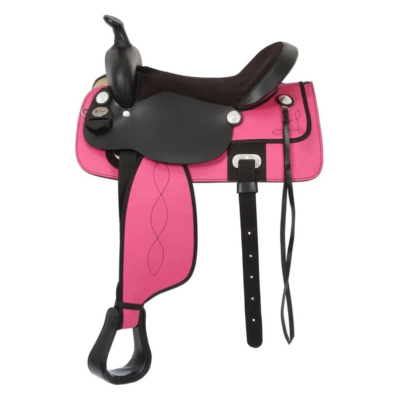 King Series Krypton All Around Saddle Pink / 14"
