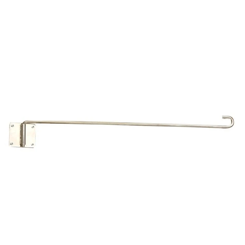 Tough1 Swinging Blanket Bar Silver