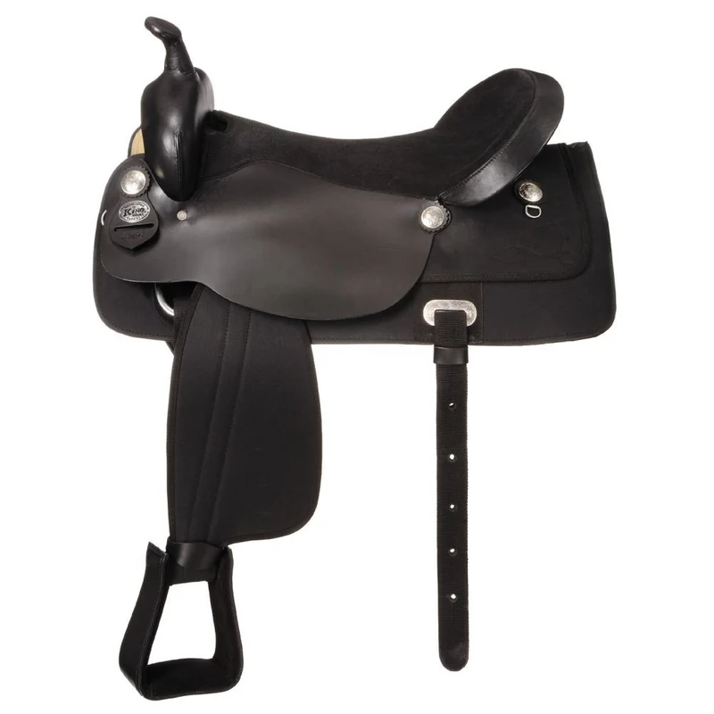 King Series Krypton All Around Saddle Black / 19"