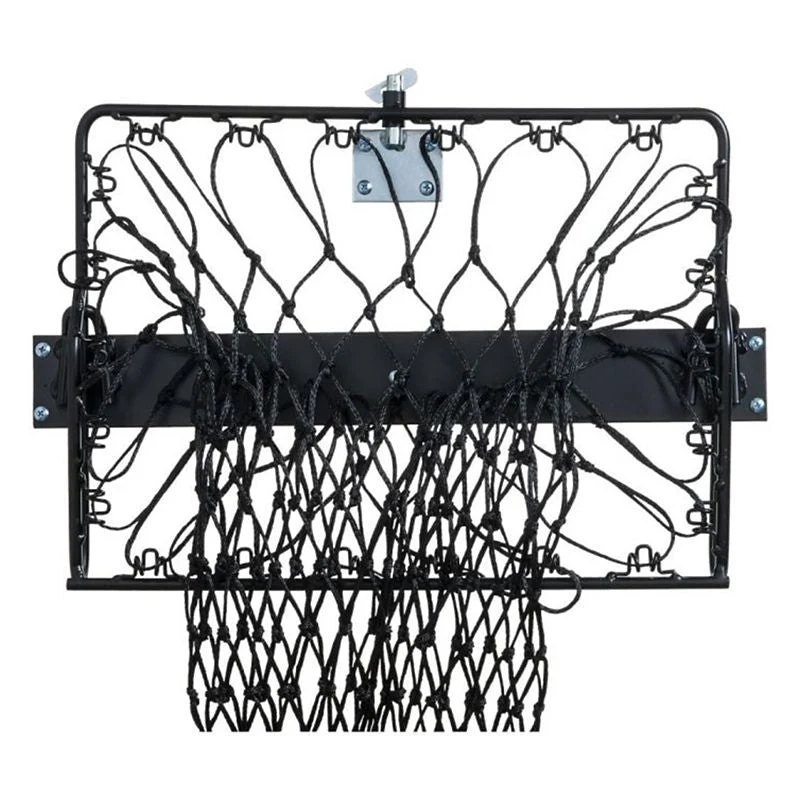 Hay Hoops Original Wall Hay Feeder Smooth Finish Black / 12 1/2" x 17"