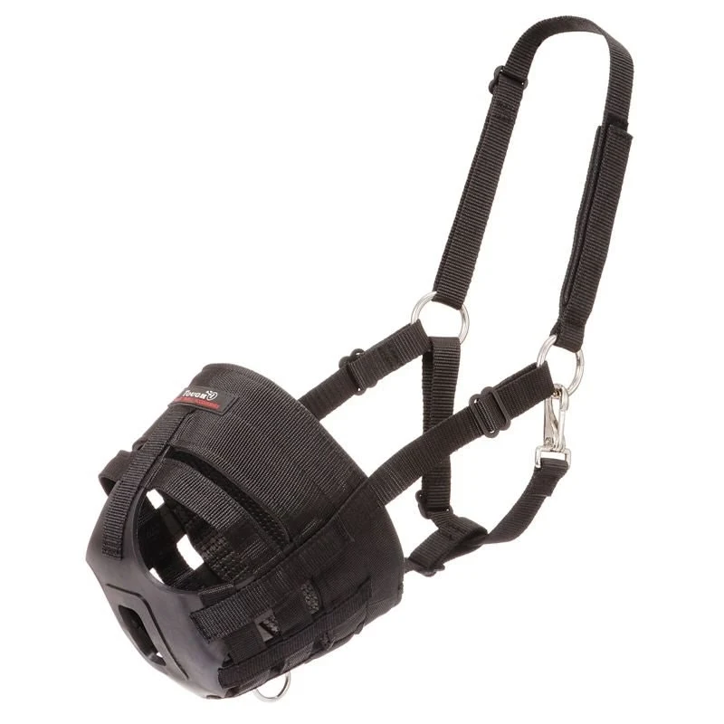 Tough1 Easy Breathe Grazing Muzzle Black / Miniature A
