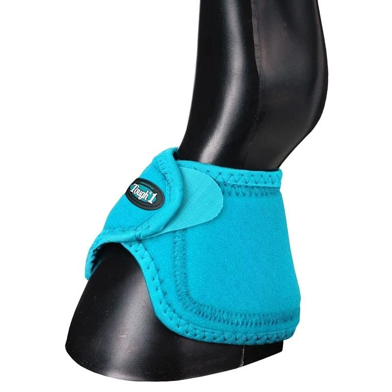 Tough1 No-Turn Overreach Boots Turquoise / Large
