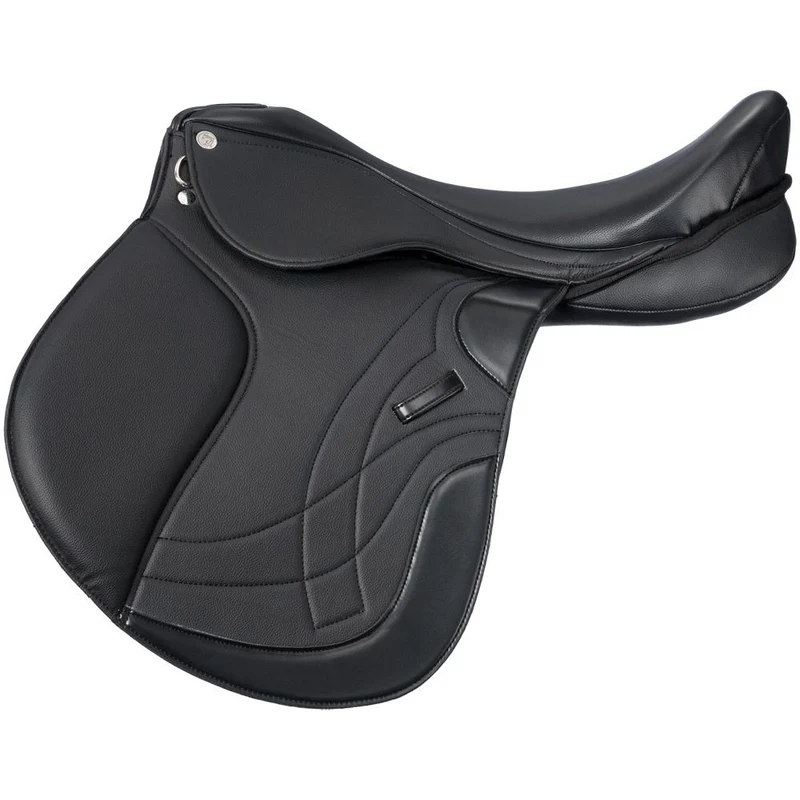Equitare Harmony Synthetic All Purpose Saddle Black / 16"