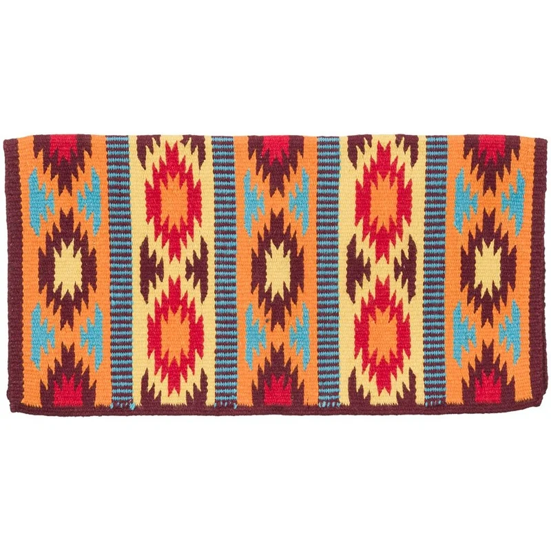 Jolene Wool Saddle Blanket Yellow / 30 x 34