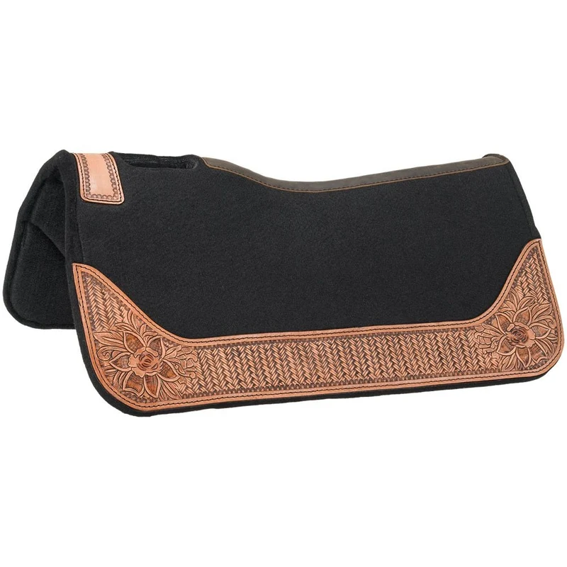 Tough1 Black Lotus Saddle Pad Black / 31 x 32