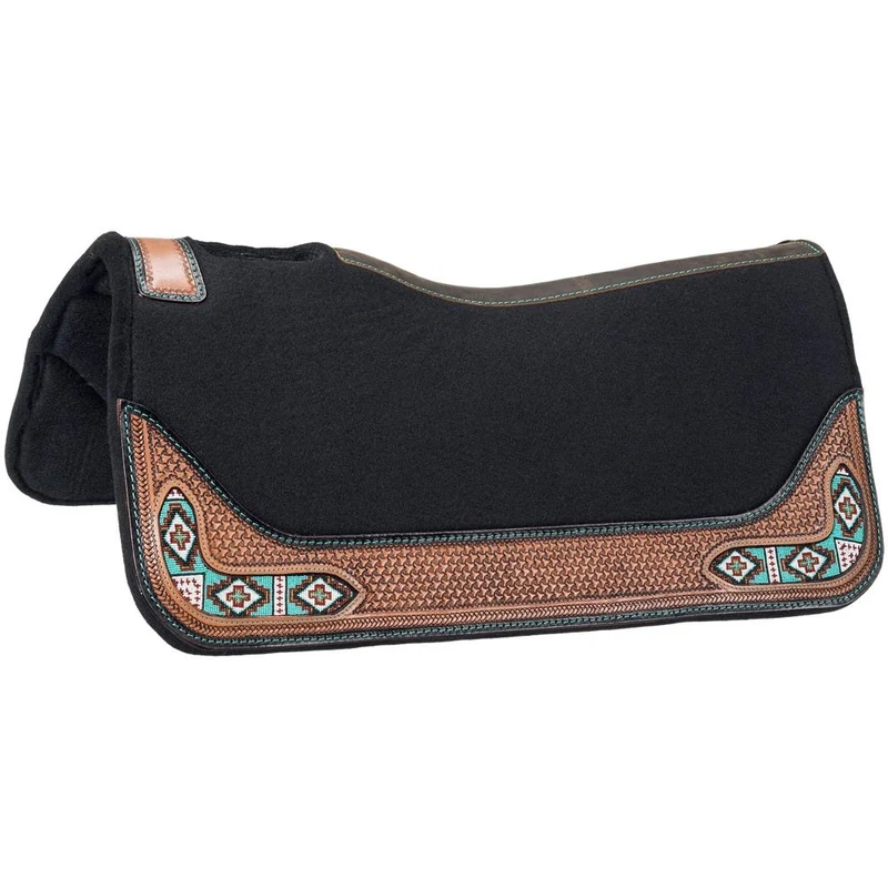 Tough1 Taos Saddle Pad Black / 28 x 28