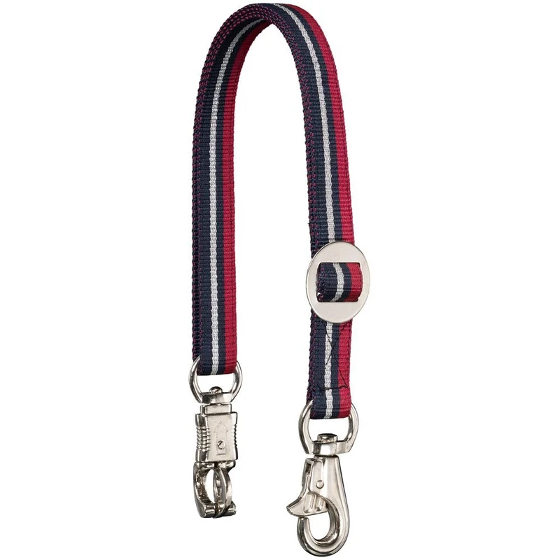 Tough1 Tri-Color Metallic Trailer Tie Red / 29"-47"L x 1"W