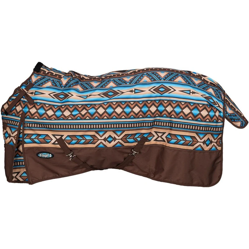 Tough1 1200D Painted Canyon Turnout Sheet with Snuggit Brown Painted Canyon / 78"