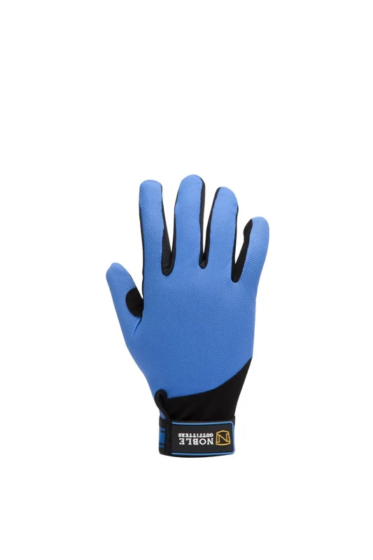 Noble Equestrian Perfect Fit Cool Mesh Glove Tahoe Blue / 9