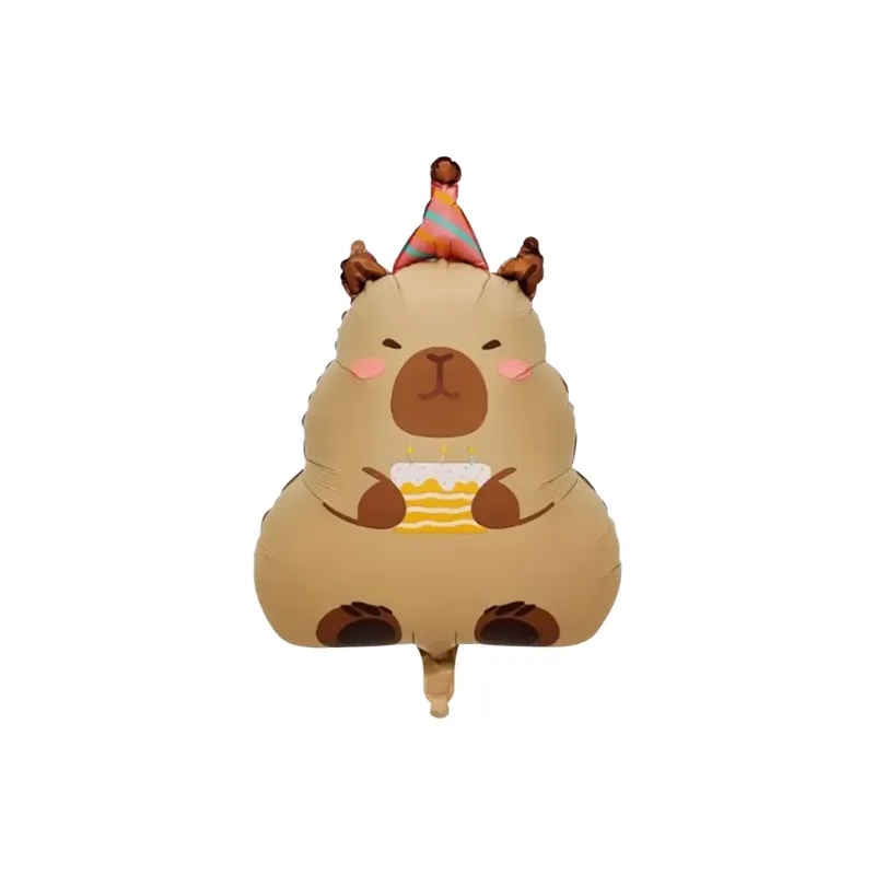 BALÃO METALIZADO 9 POLEGADAS PERSONAGEM CAPIVARA