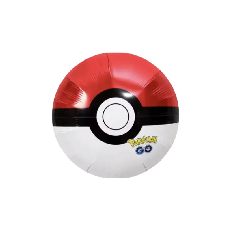 BALÃO METALIZADO 9 POLEGADAS PERSONAGEM POKÉBOLA