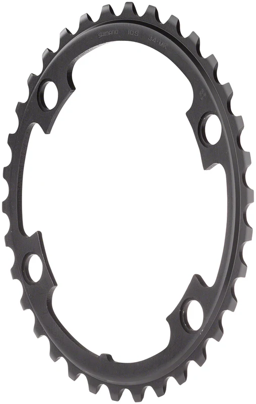 Shimano Tiagra 4700 10-Speed Chainrings FC-4700 Chainring - 34t 110 BCD Asymmetric Black