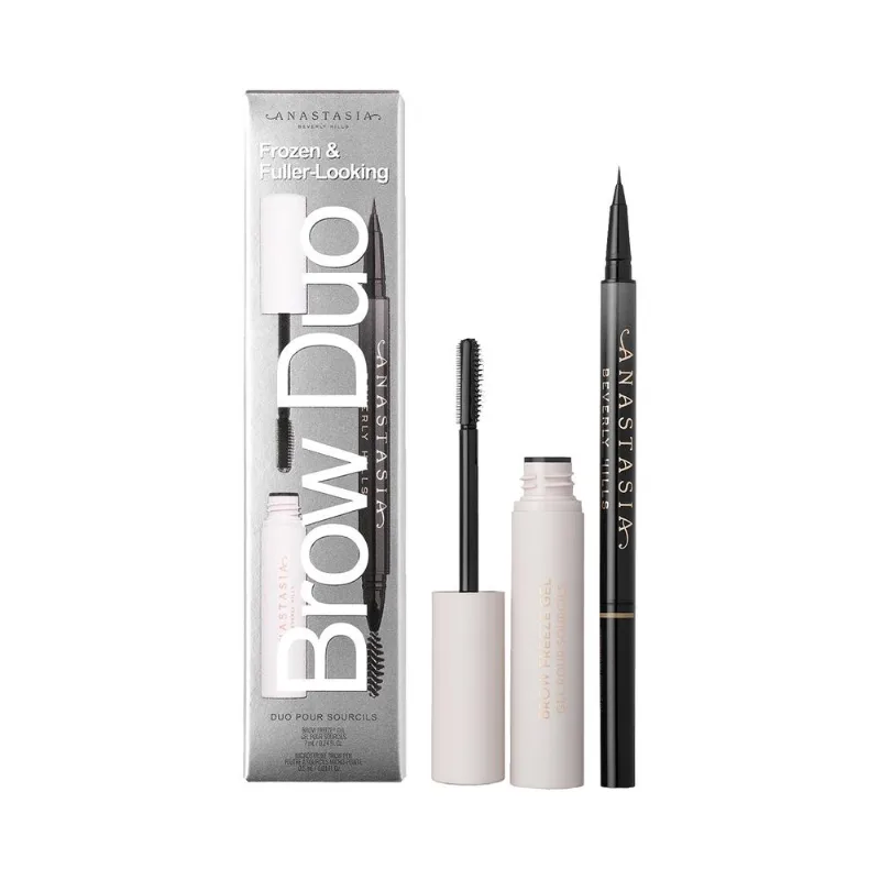 FROZEN & FULLER LOOKING BROW DUO Frozen <(>&<)> Fuller Looking Brow Duo Dark Brown