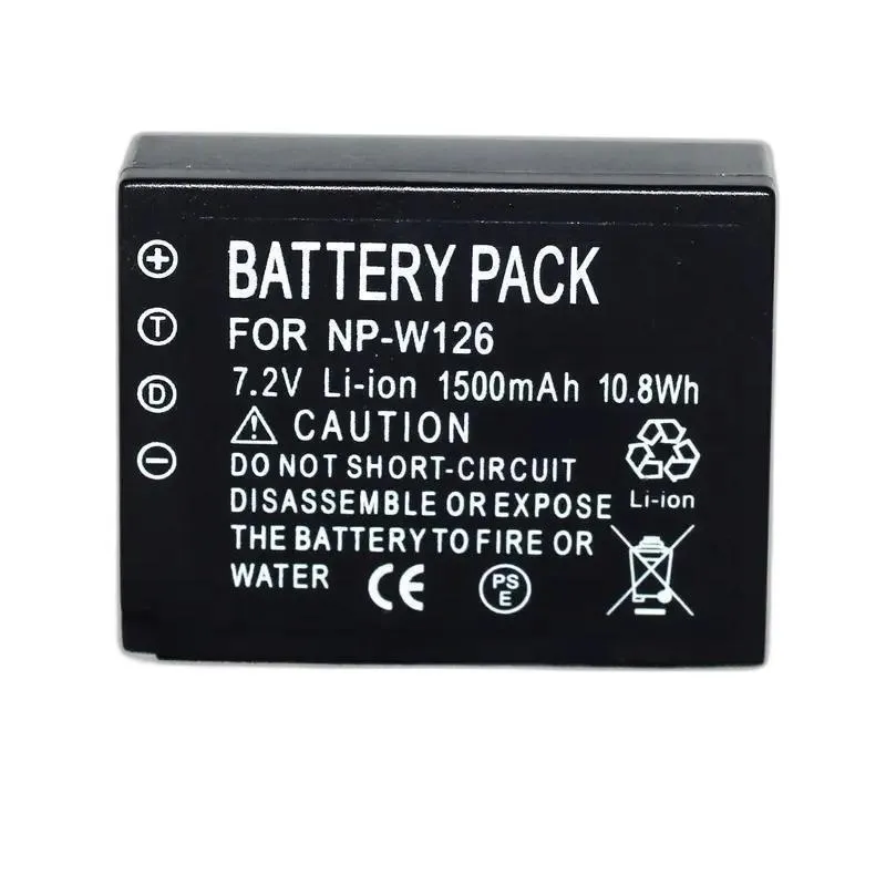 2 Bat Eria Np-w126 Para Fujifilm Carregador X-t200 X-t100