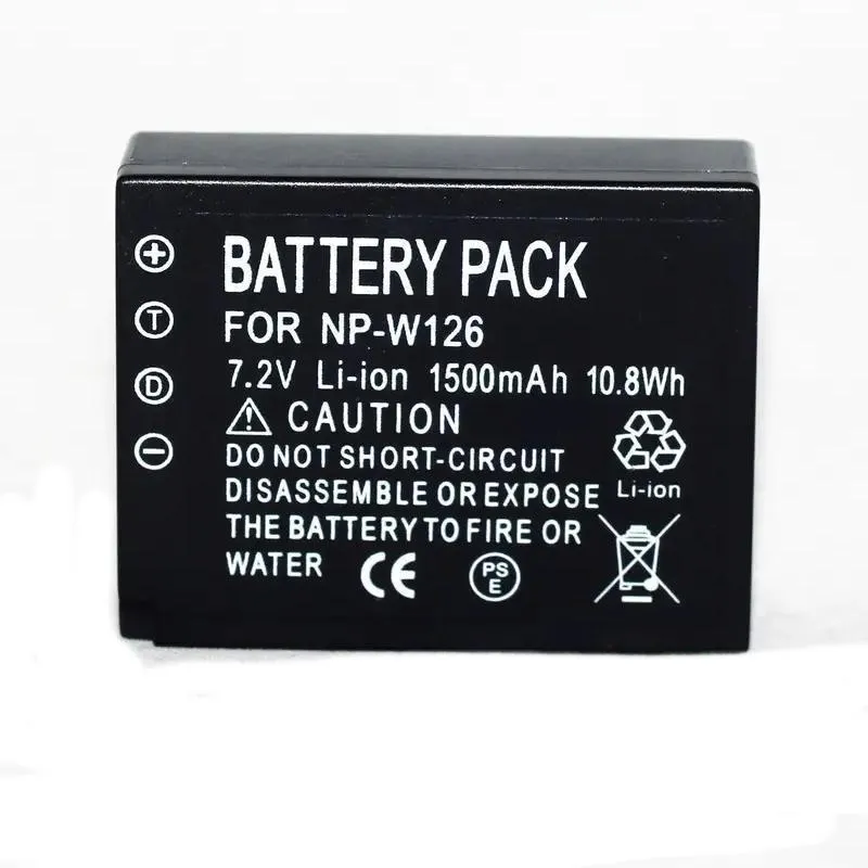 1 Bat Eria Np-w126 Para Fujifilm Carregador X-pro1 X-h1 X-t2