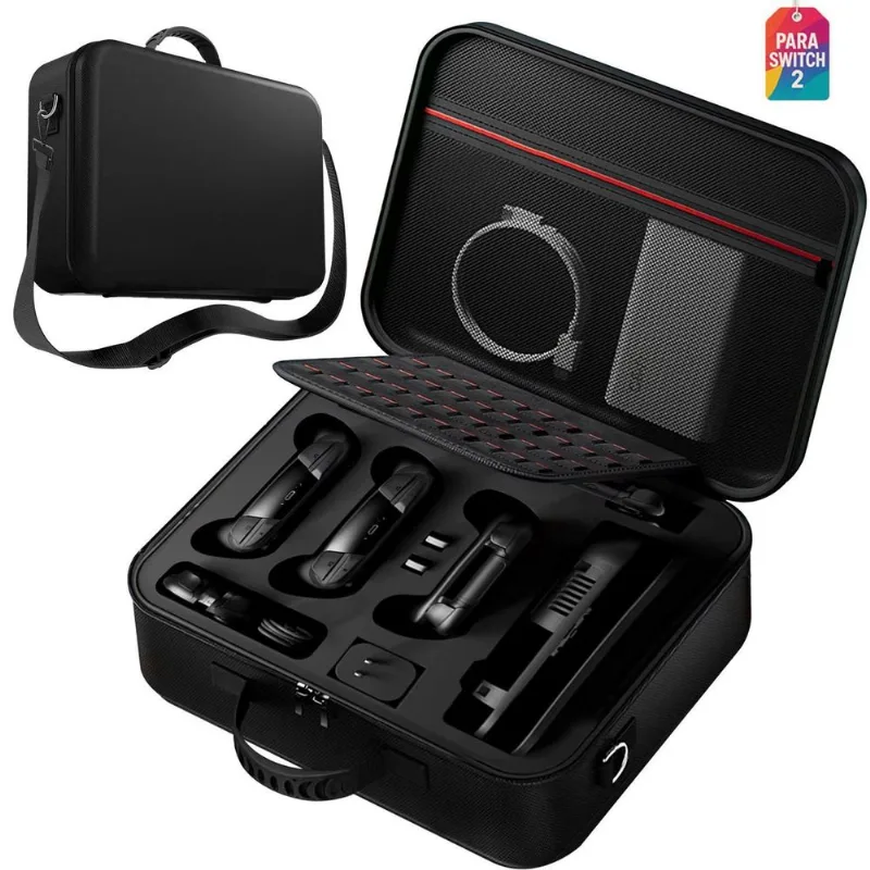 Bolsa Nintendo Switch 2 Viagem Grande Cabe 2 Controles Pro