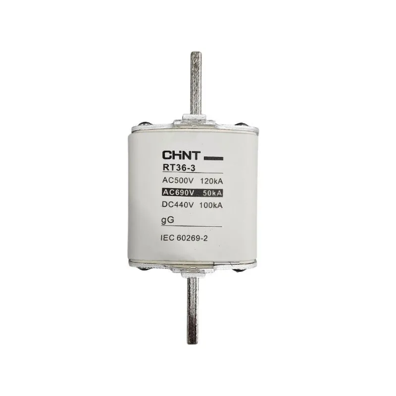 Fusível NH03 630A 690VCA-440VCC GG RT36-3 521202 Proteção Elétrica Chint