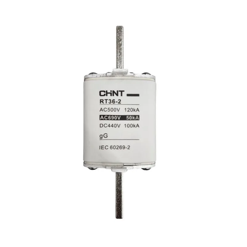 Fusível NH02 355A 690VCA 440VCC GG RT36-2-400 Código 521216 Chint