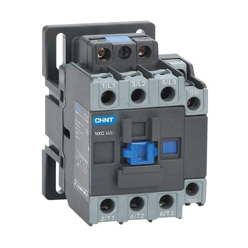 Contator Tripolar Chint NXC-25 Equipamentos Eletricos 25A 110V 1NA+1NF Azul