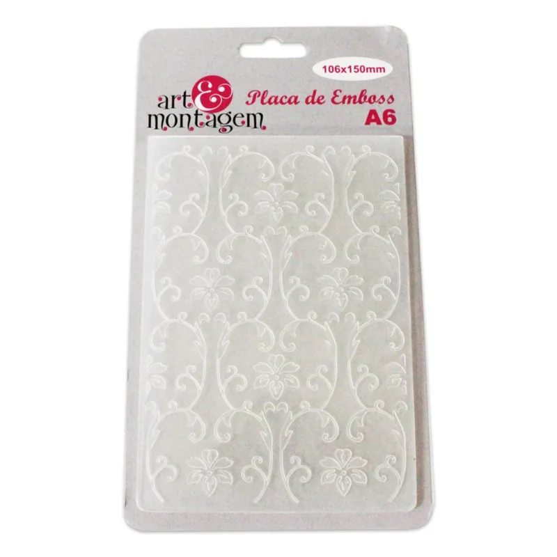 Placa de Emboss Art & Montagem - A6 106x150mm PE001-26