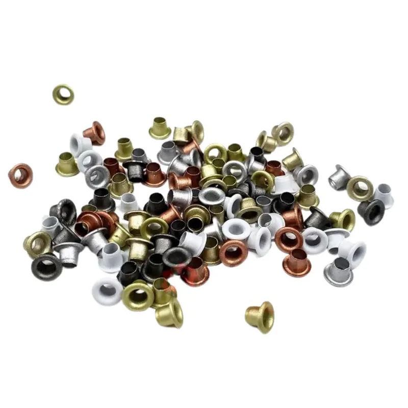 Ilhós 8mm Para Aplicação Em Artesanato Metálicas Bd74 50pçs