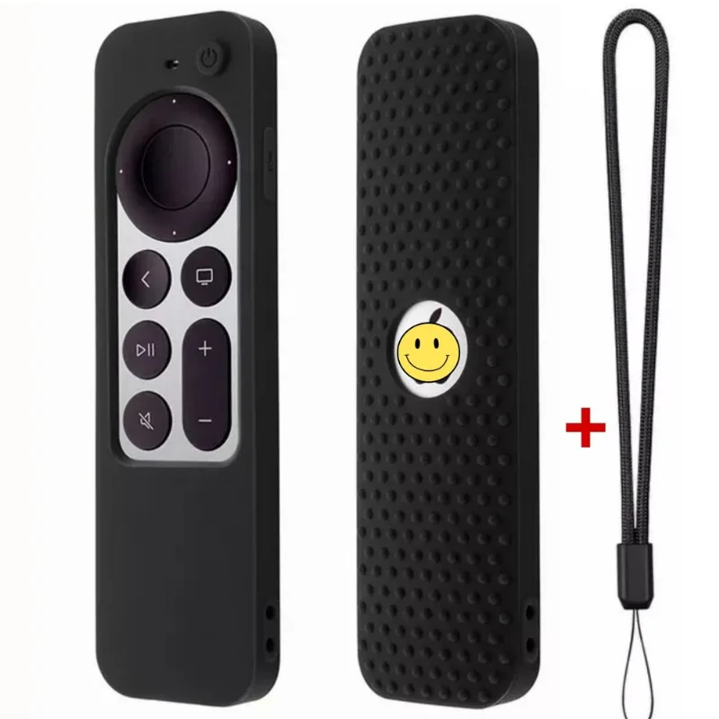 Funda Protectora de Silicona para Control Remoto para Apple TV - NEGRO