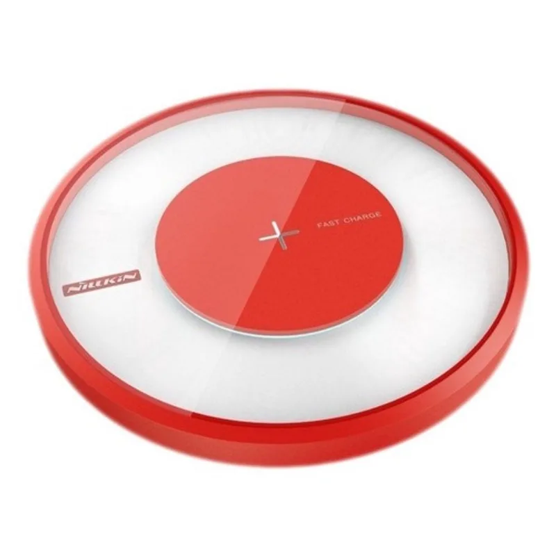 Carregador Wireless Magic Disk Fast Charge Version Vermelho - MCD4