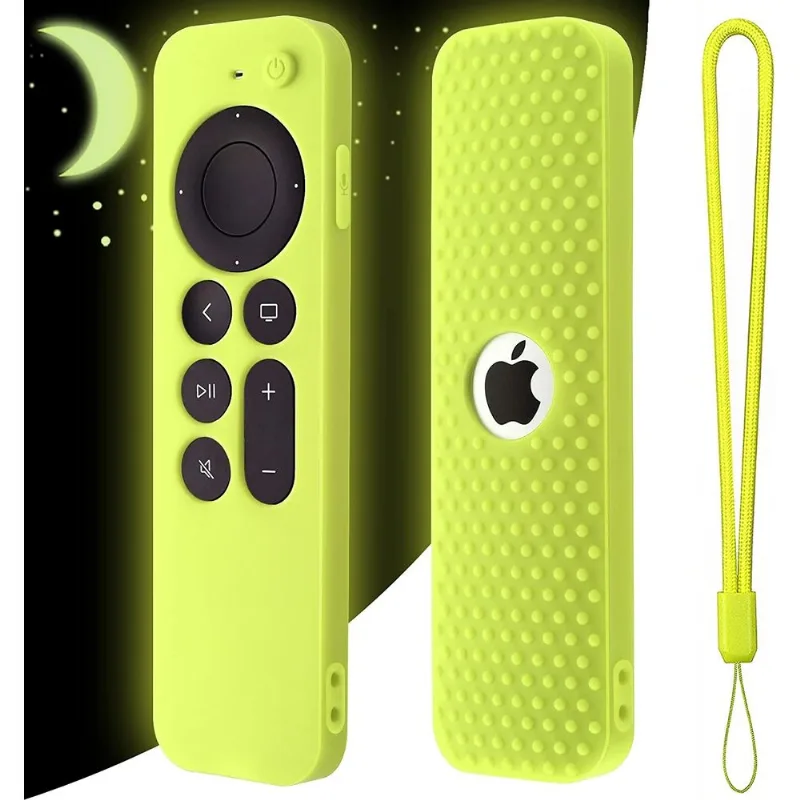 Funda Protectora de Silicona para Control Remoto para Apple TV - Verde