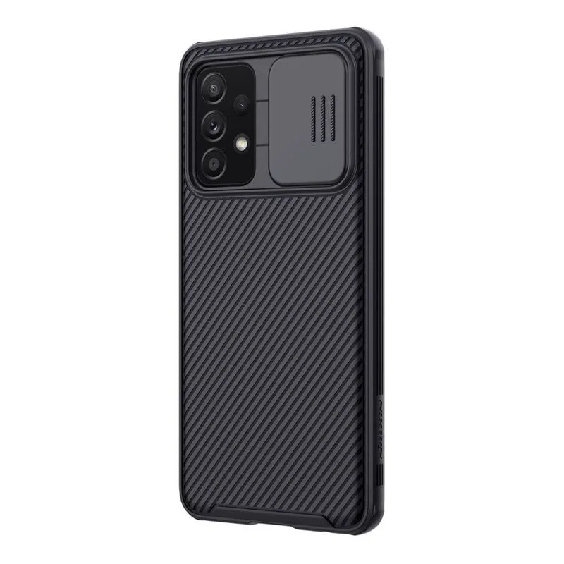 Capa preta CamShield Pro Case tpu/pc - Galaxy A52 nillkin - 212497