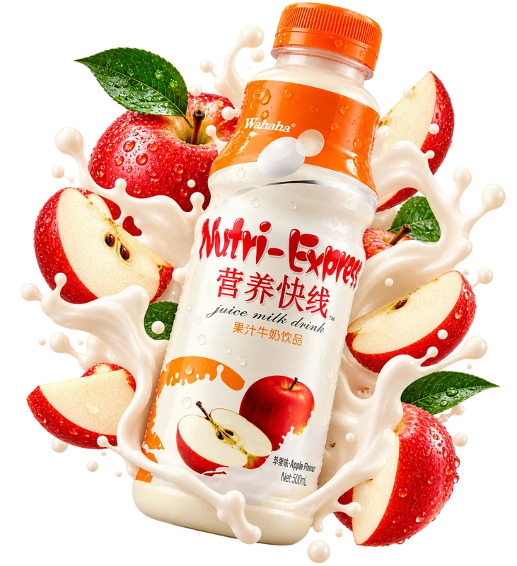 NUTRI EXPRESS YOGHURT JUICE APPLE 500ML