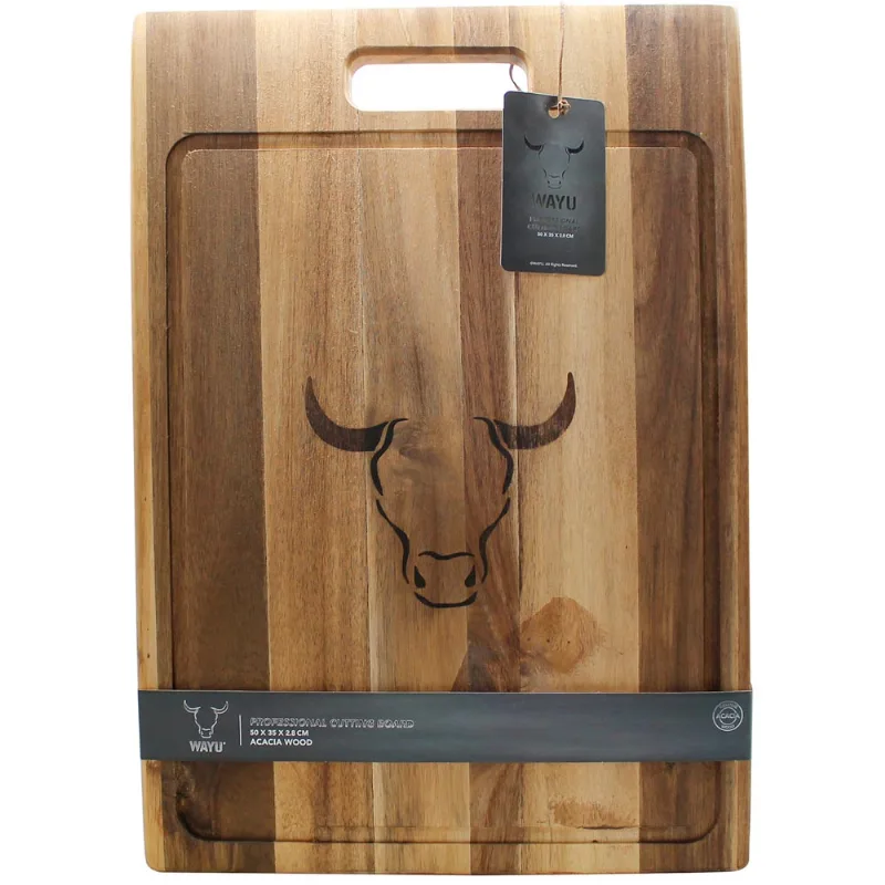 Tabla Profesional WAYU Parrillero de Madera