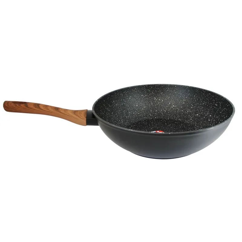 KEEP GRANITE WOK SCREEN 28 CM BLACK