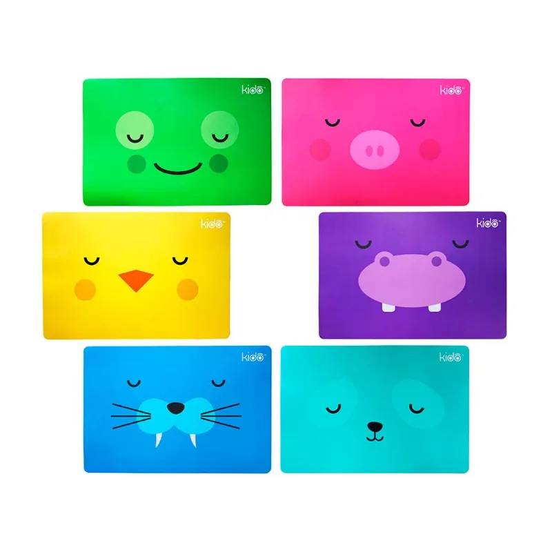 Individual Cocina PVC Keep Kido Animals Aleatorio