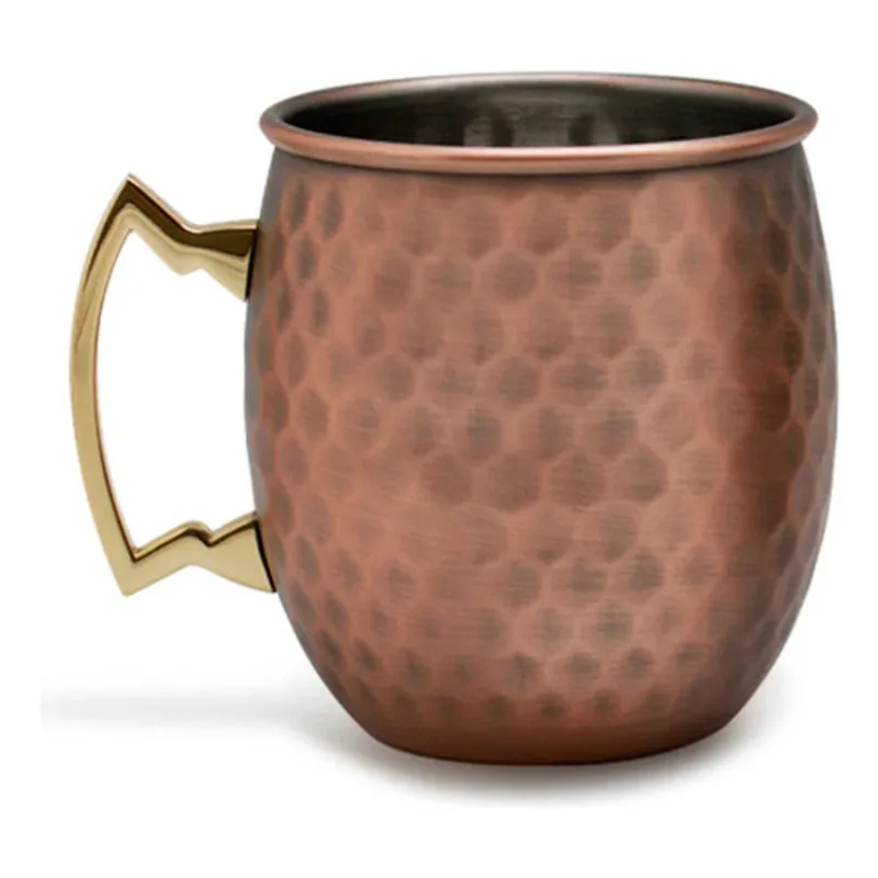Jarro Vaso Mug Wayu Copper Acero Inoxidable Cobre