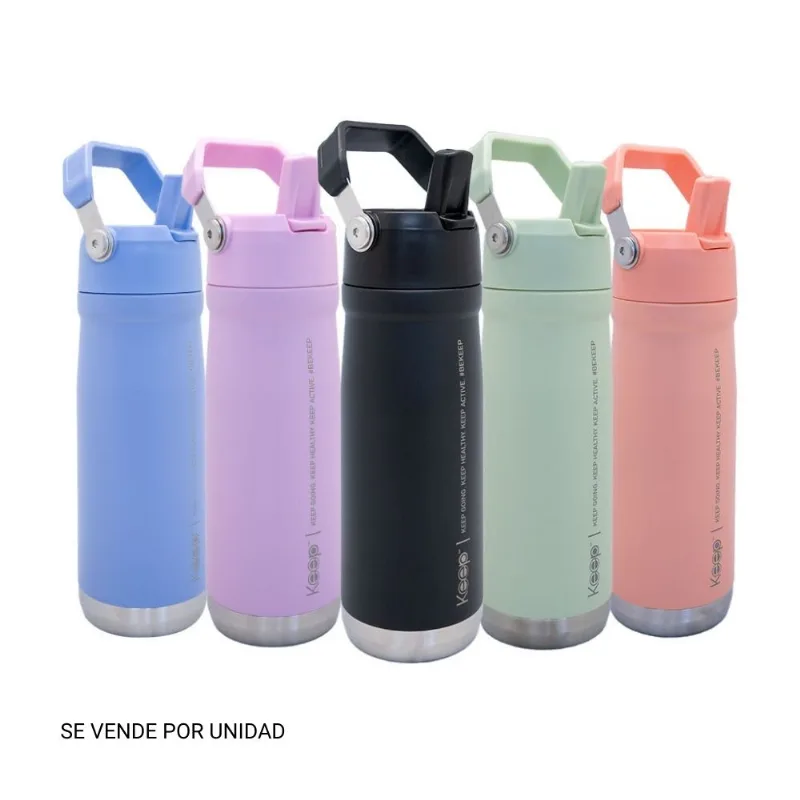 Botella Insulada con mango 650ml Keep