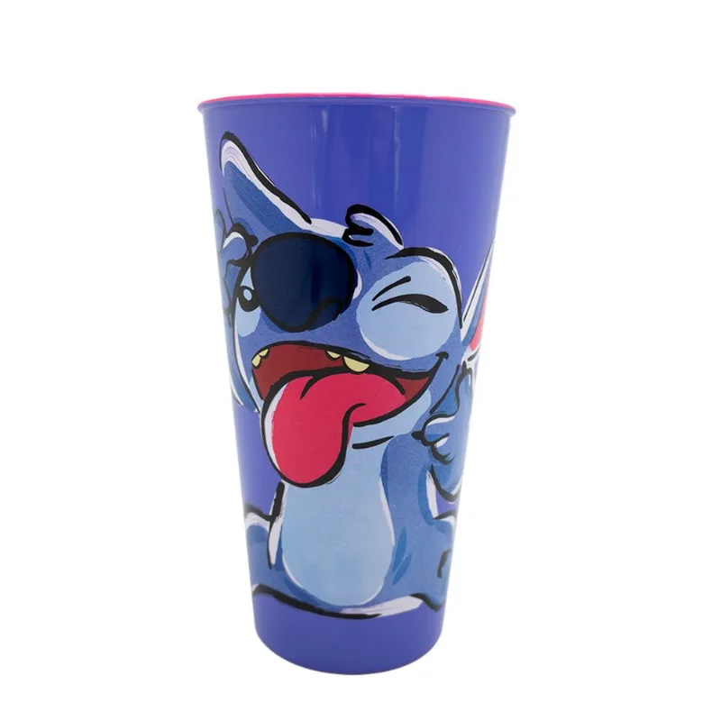 Vaso Plástico Alto Stitch Teen Spirit