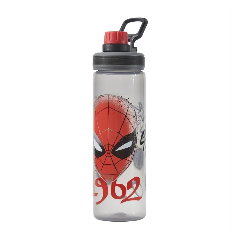 Botella tapa rosca 700ml Spiderman Disney