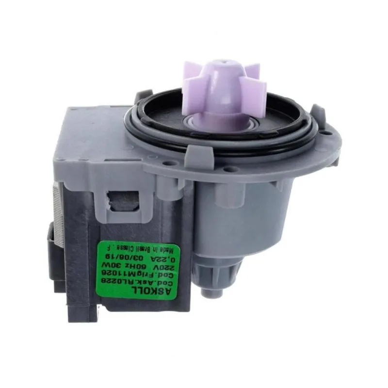 Eletrobomba Saída De Água Lavadora Universal Bomba 220v