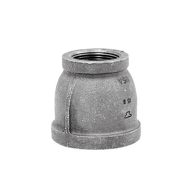 Bigorna De Redução De Acoplamento, Ferro Maleável Galvanizado, 1,5 X 0,75 Pol.