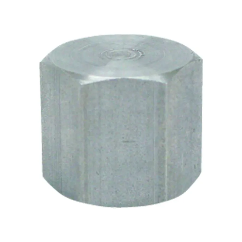 Cap Anvil Maleable Iron 1/8 Pol. Fpt