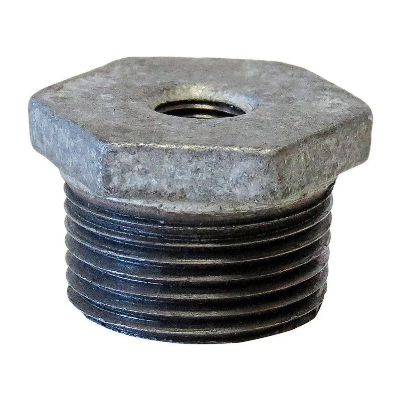Aço De Bigorna Com Bucha Hexagonal De 3/8 Pol. Mpt X 1/4 Pol. D Fpt