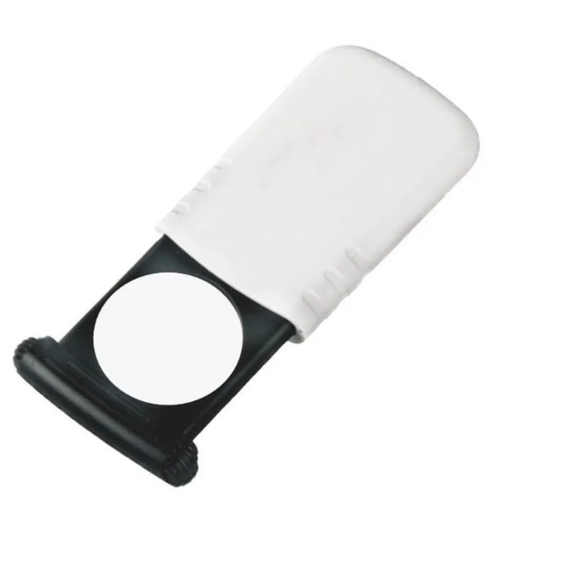 Lupa De Bolso 8X Conta Fio Portátil Com Luz Led Focus 62,5Mm