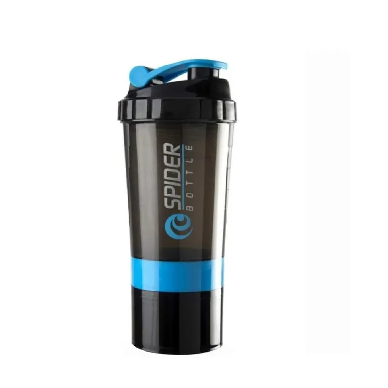 Coqueteleira Shaker Spider Bootle 3 Divisões 500ml