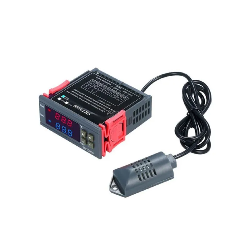 Controlador Termostato Digital Temperatura E Umidade Sht2000