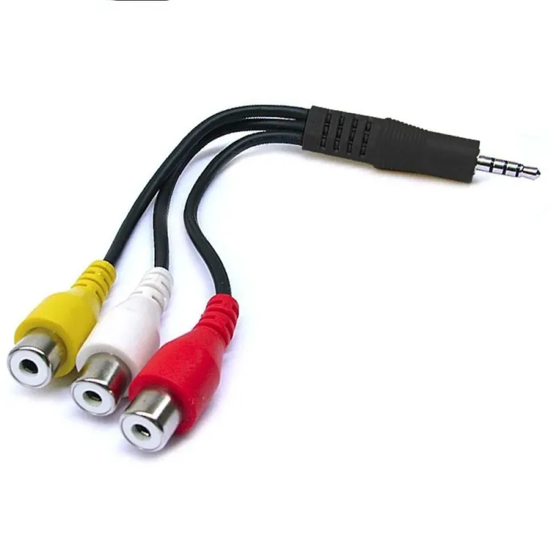 Cabo Adaptador P2 3.5Mm Macho X 3 Rca Femea Audio Estereo - Mafua Info
