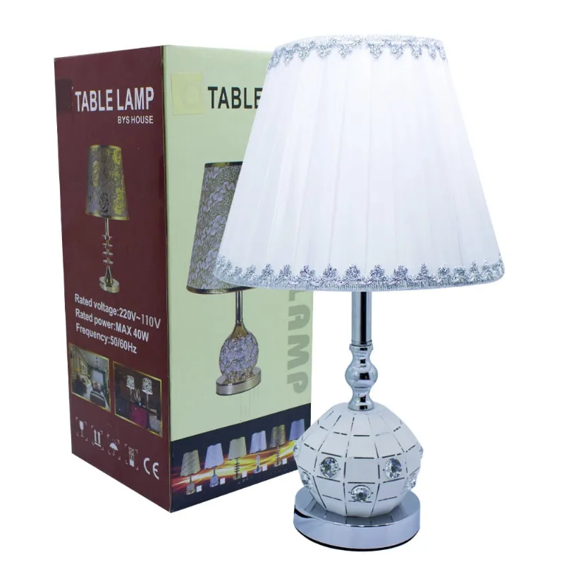 Abajur Luminária Moderno Veneza Branco Grande 50cm ArtHome