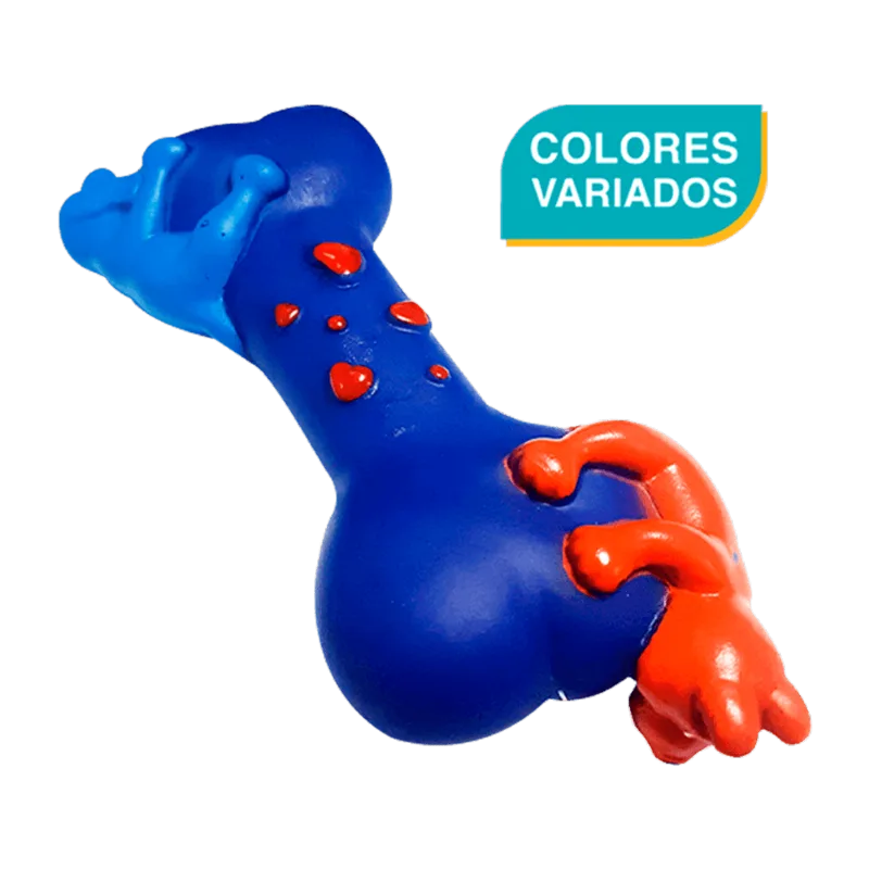 Juguete para Perro Hueso de Hule Colores Variados 1 und